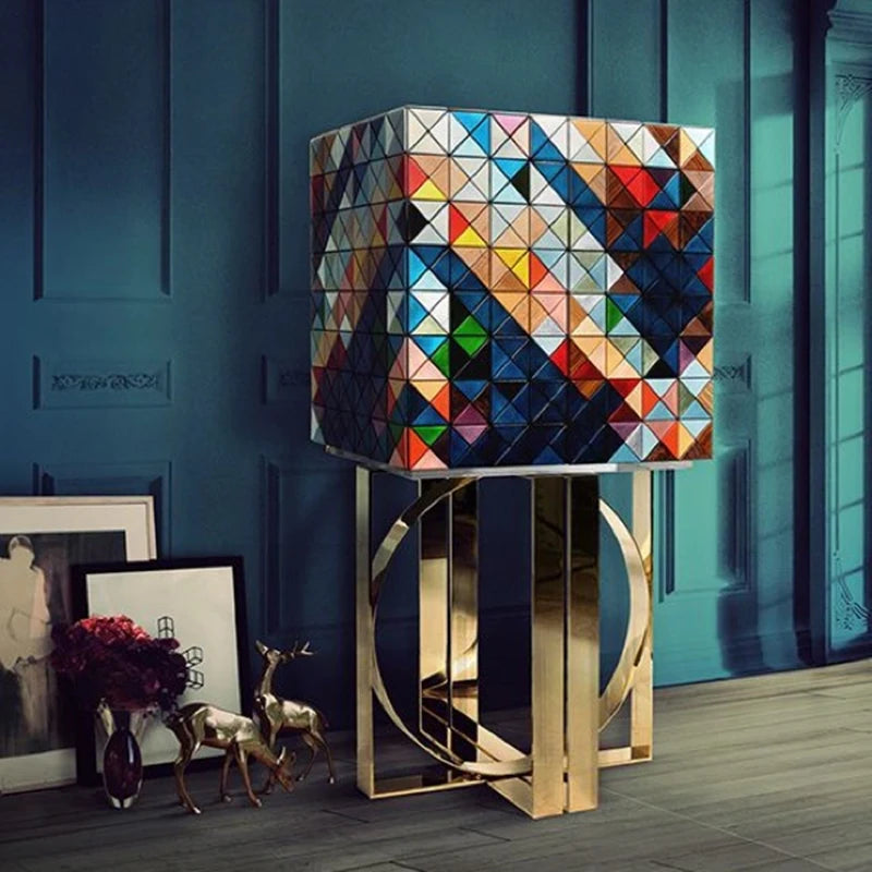 Luxury Paint Pixel Cabinet