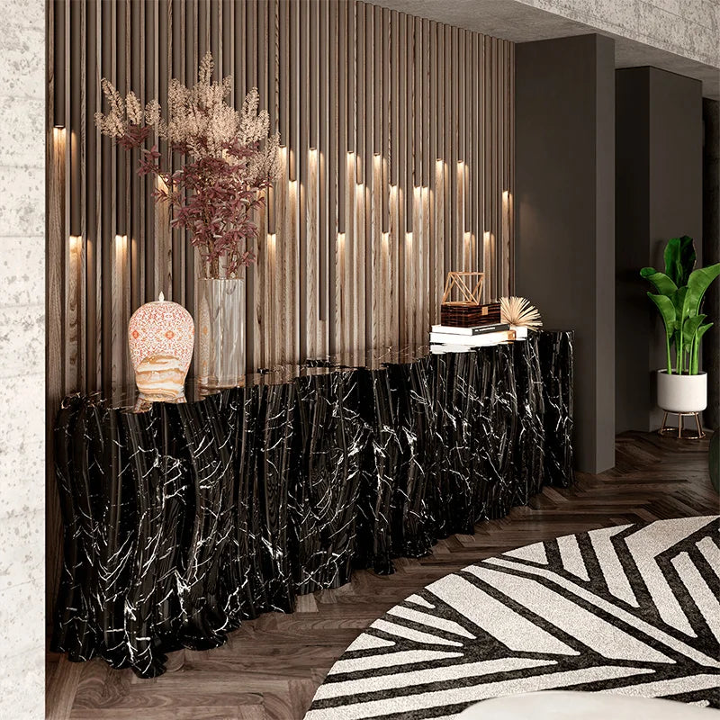 Luxury Fiberglass Console Table