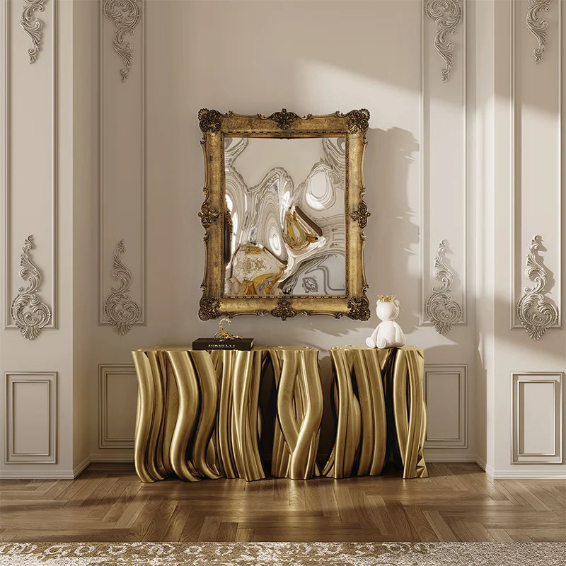 Luxury Fiberglass Console Table