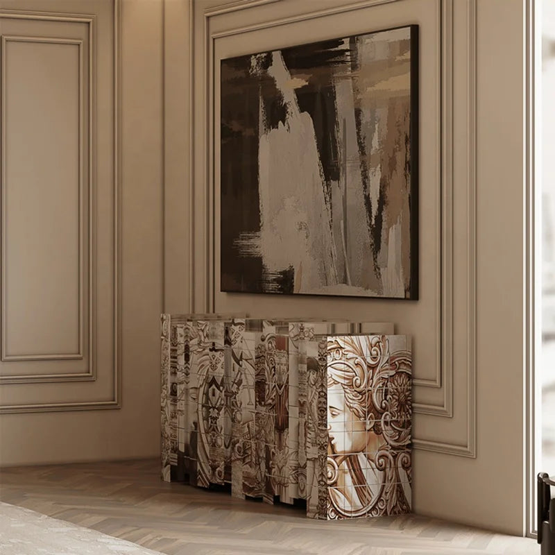 Luxury Contemporary Living Room Display Cabinet