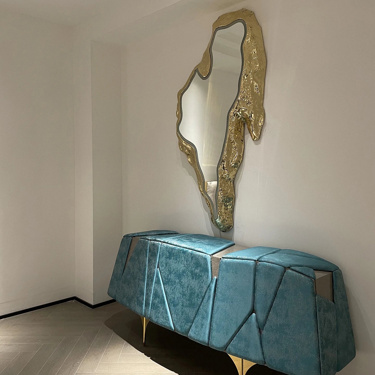 Brass Decorative Mirror Creative Special-Shape