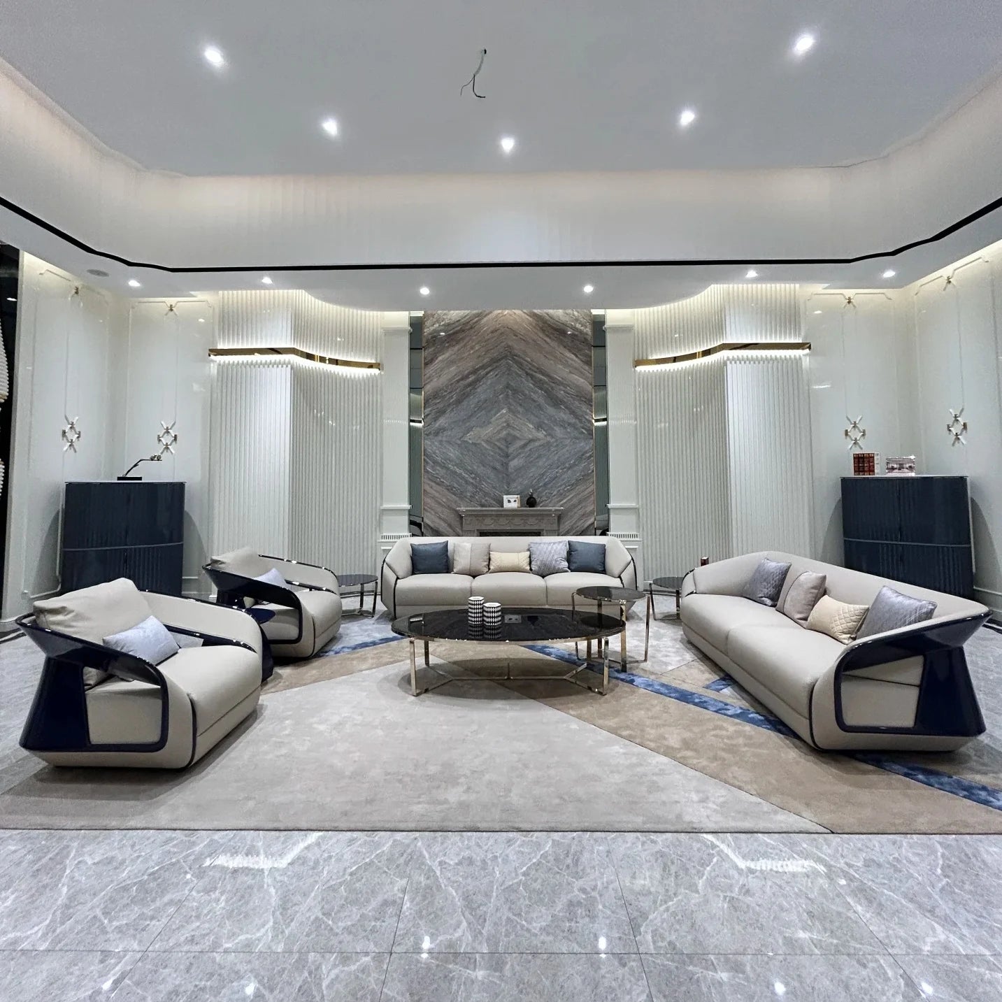 High-End Customizable Designer Luxury Sofa