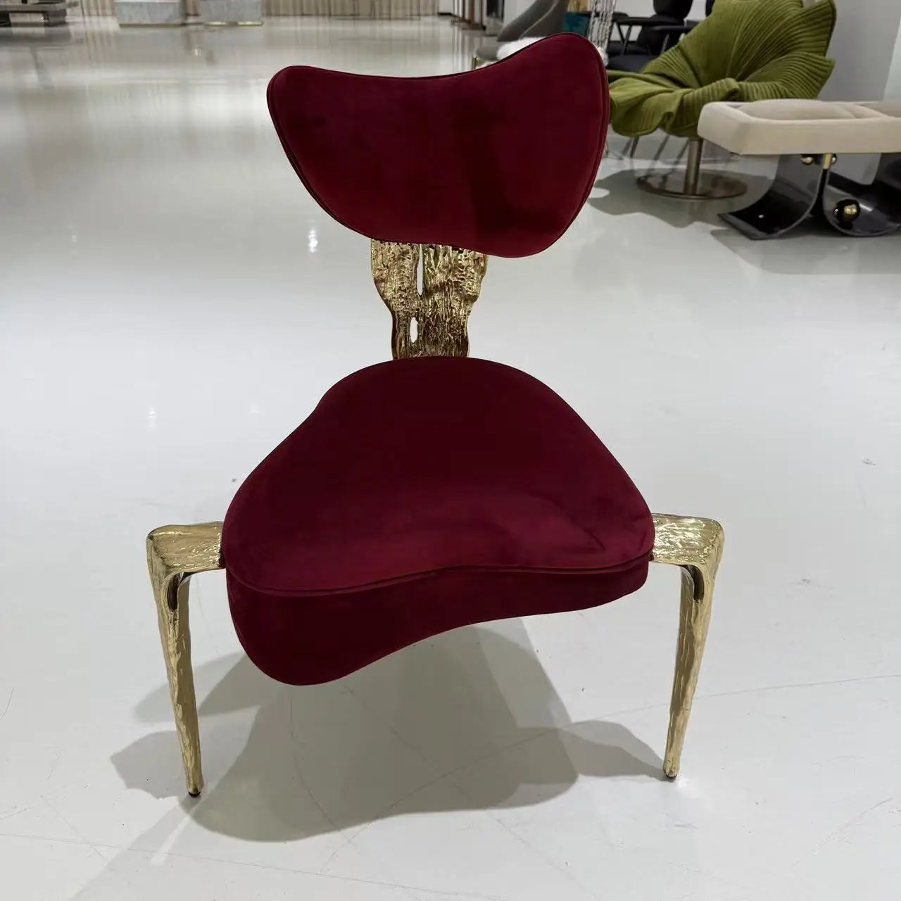 High-End Pure Copper Dining Chair