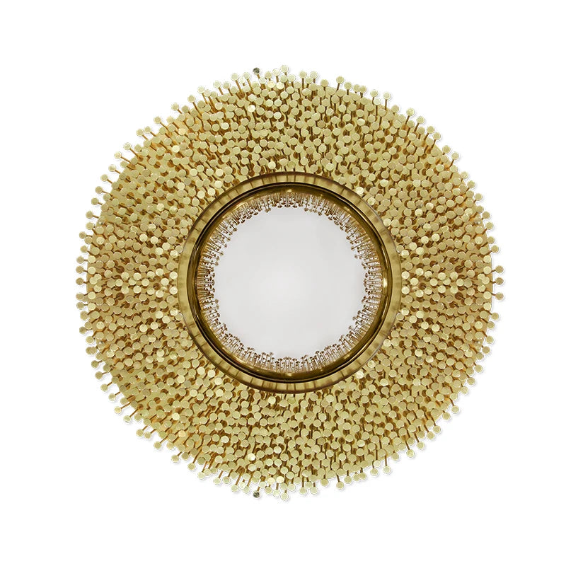 Dining Side Cabinet Decorative Mirror