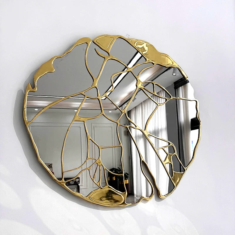 Pure Copper Wall-Mounted Mirror
