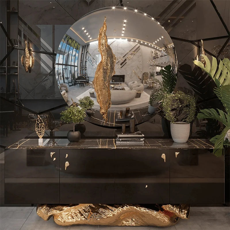 Large round Decorative Mirror