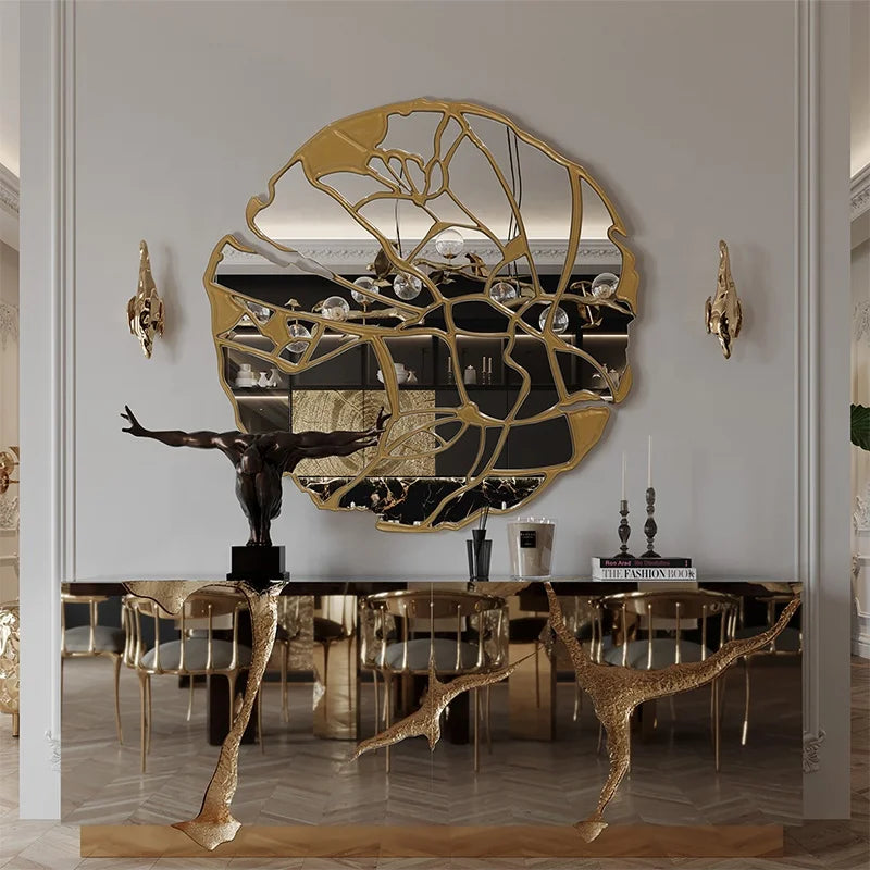 Pure Copper Wall-Mounted Mirror