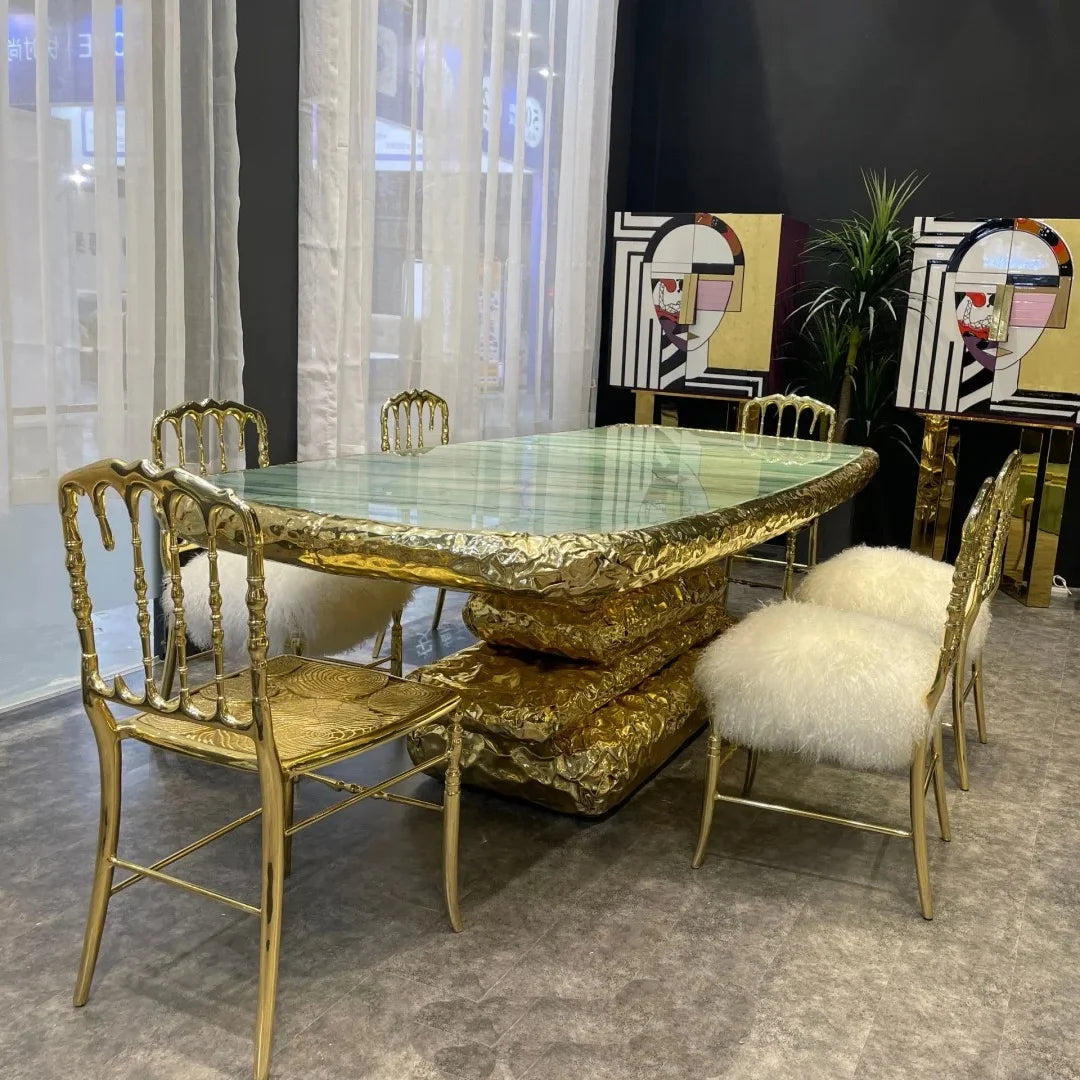 Modern Luxury Marble Dining Table