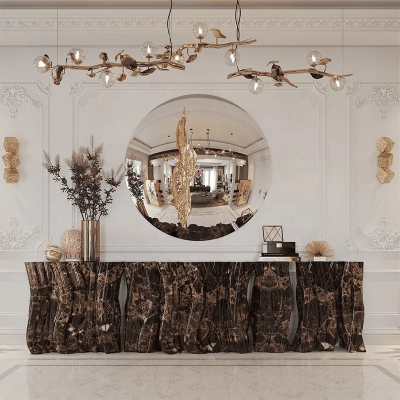 Large round Decorative Mirror