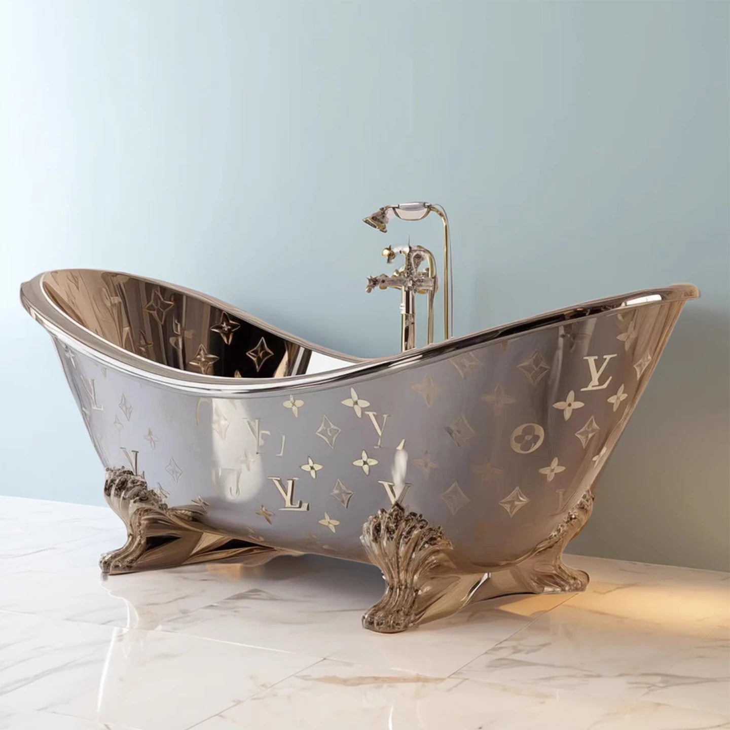 Creative Independent Art Bathtub