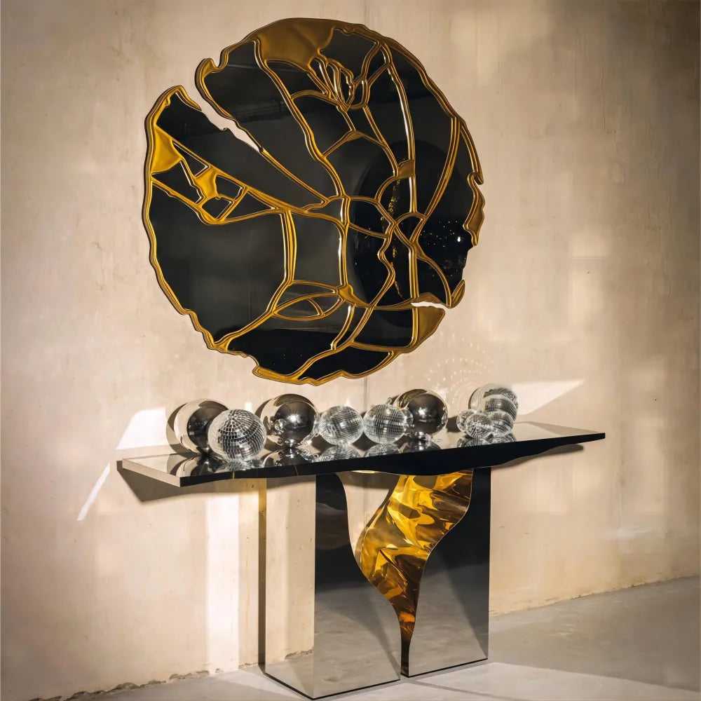 Pure Copper Wall-Mounted Mirror