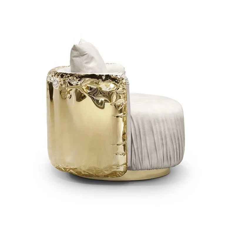 Light Luxury Upholstered Single Sofa Chair