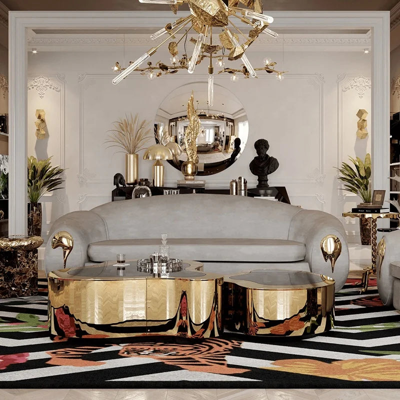 High-End Luxury Fabric Sofa