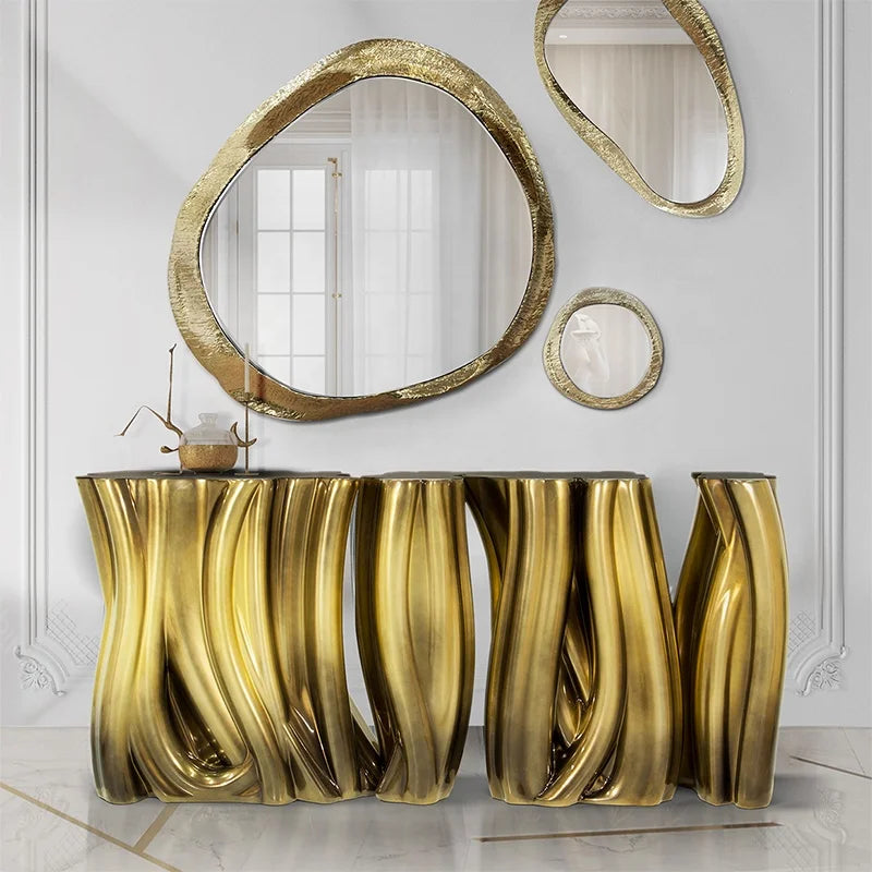 Fiberglass Special-Shaped Console Table