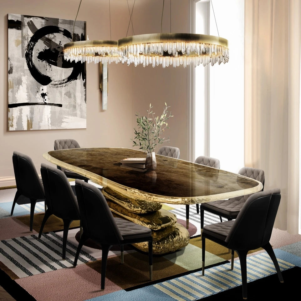 Modern Luxury Marble Dining Table