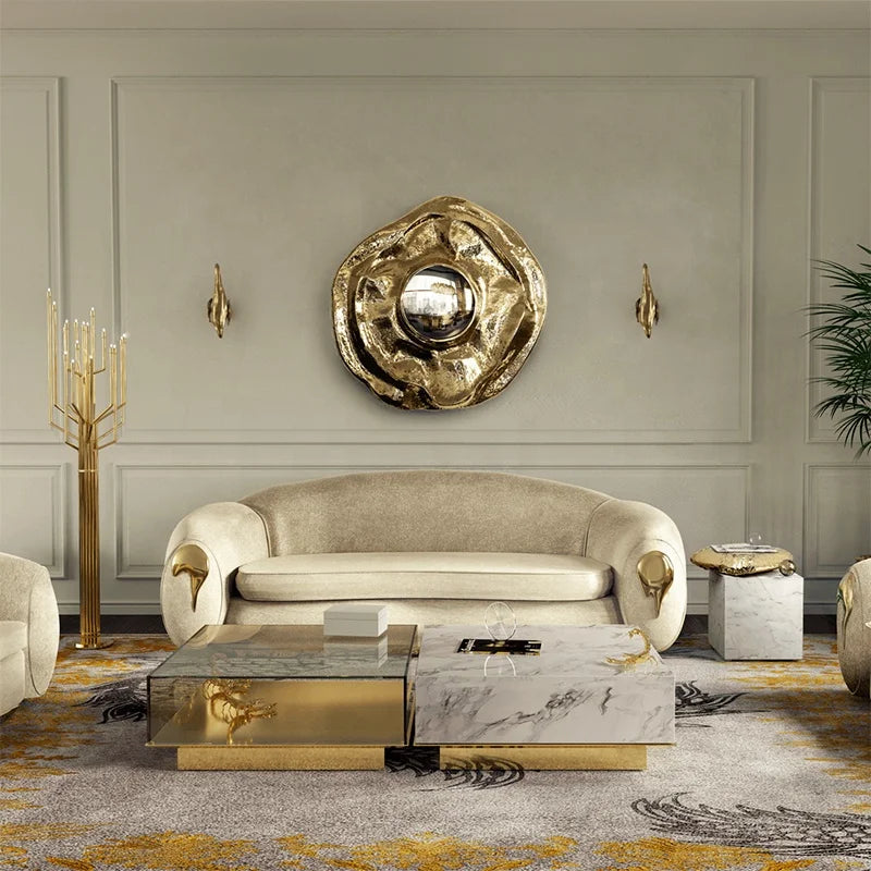 High-End Luxury Fabric Sofa