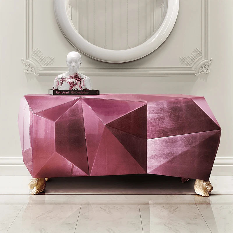 Modern Sideboard Wooden Locker