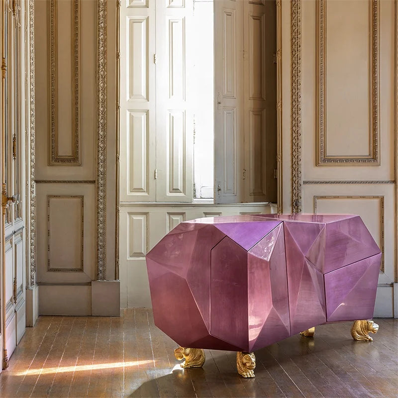 Modern Sideboard Wooden Locker