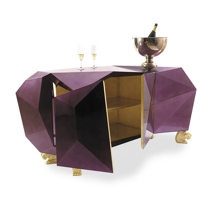 Modern Sideboard Wooden Locker