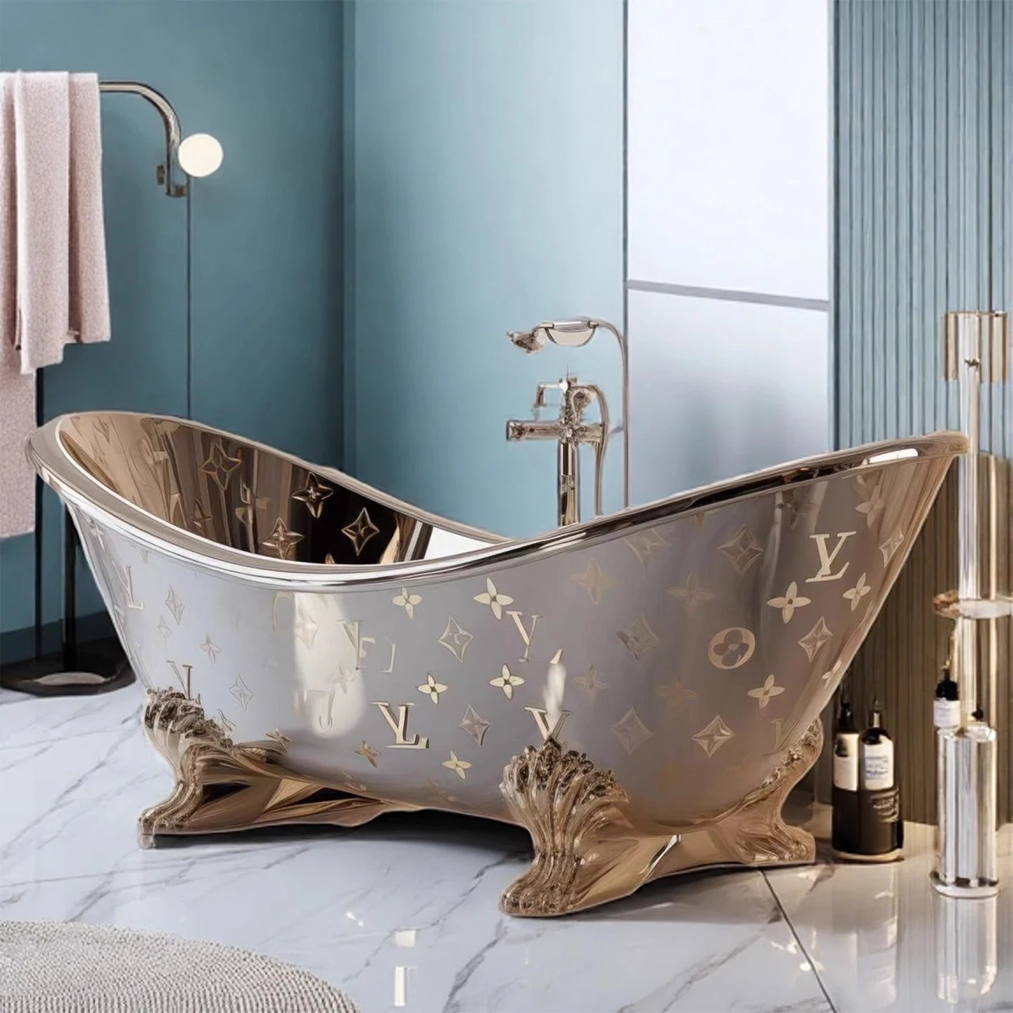 Creative Independent Art Bathtub