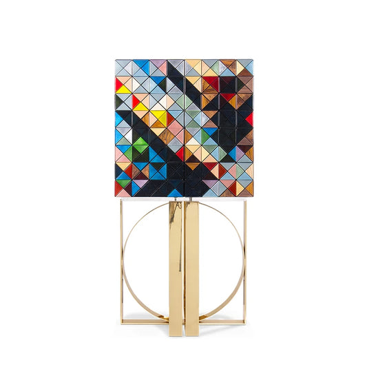 Luxury Paint Pixel Cabinet