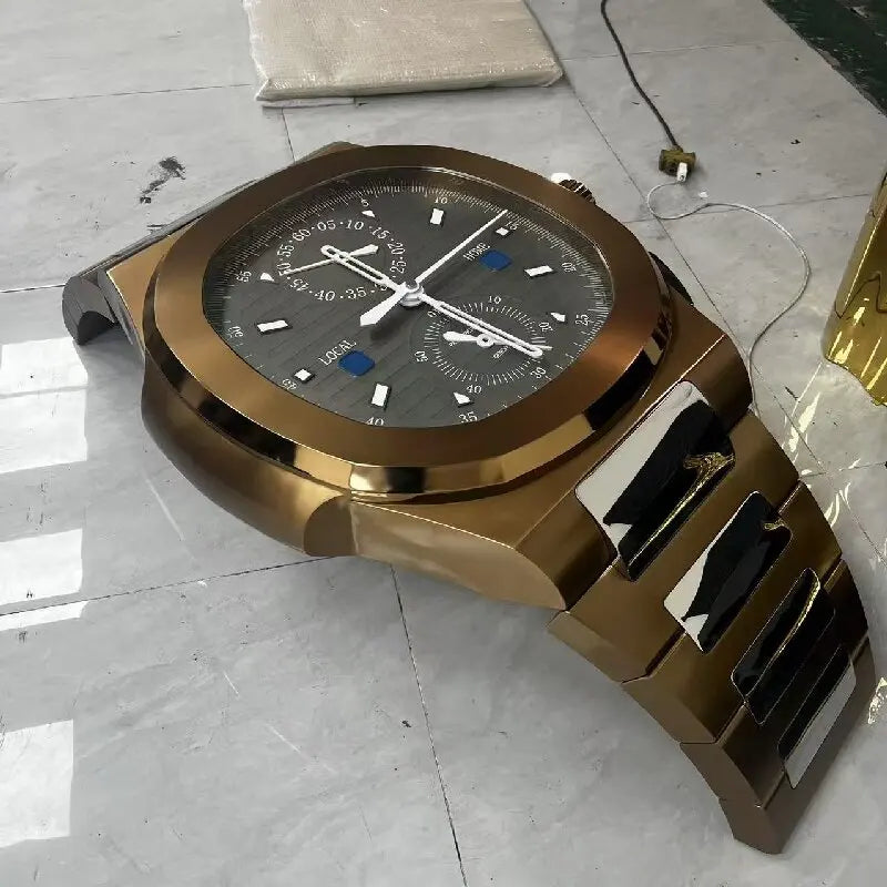 Designer Tempered Glass Watch Coffee Table