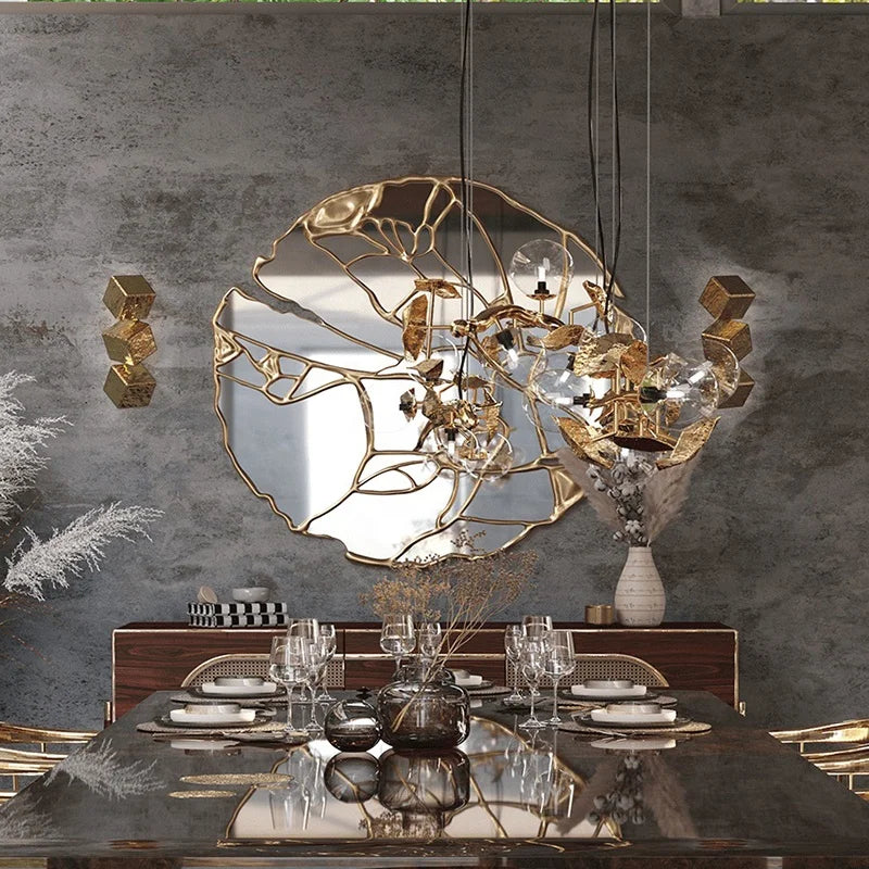 Pure Copper Wall-Mounted Mirror