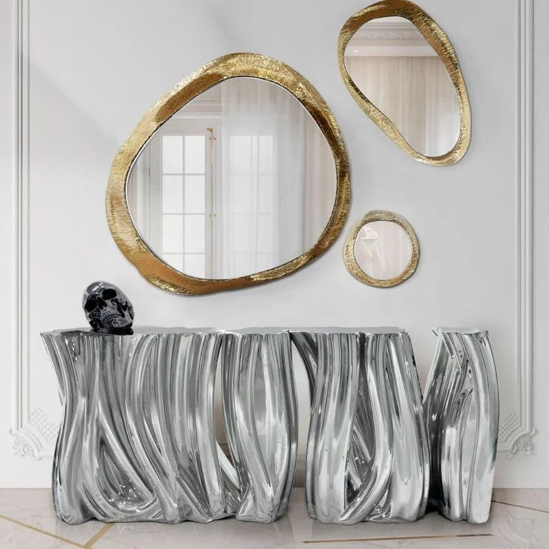 Fiberglass Special-Shaped Console Table