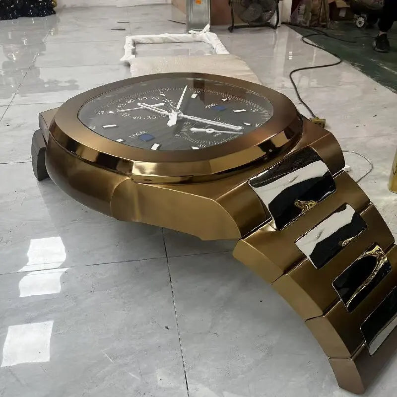 Designer Tempered Glass Watch Coffee Table