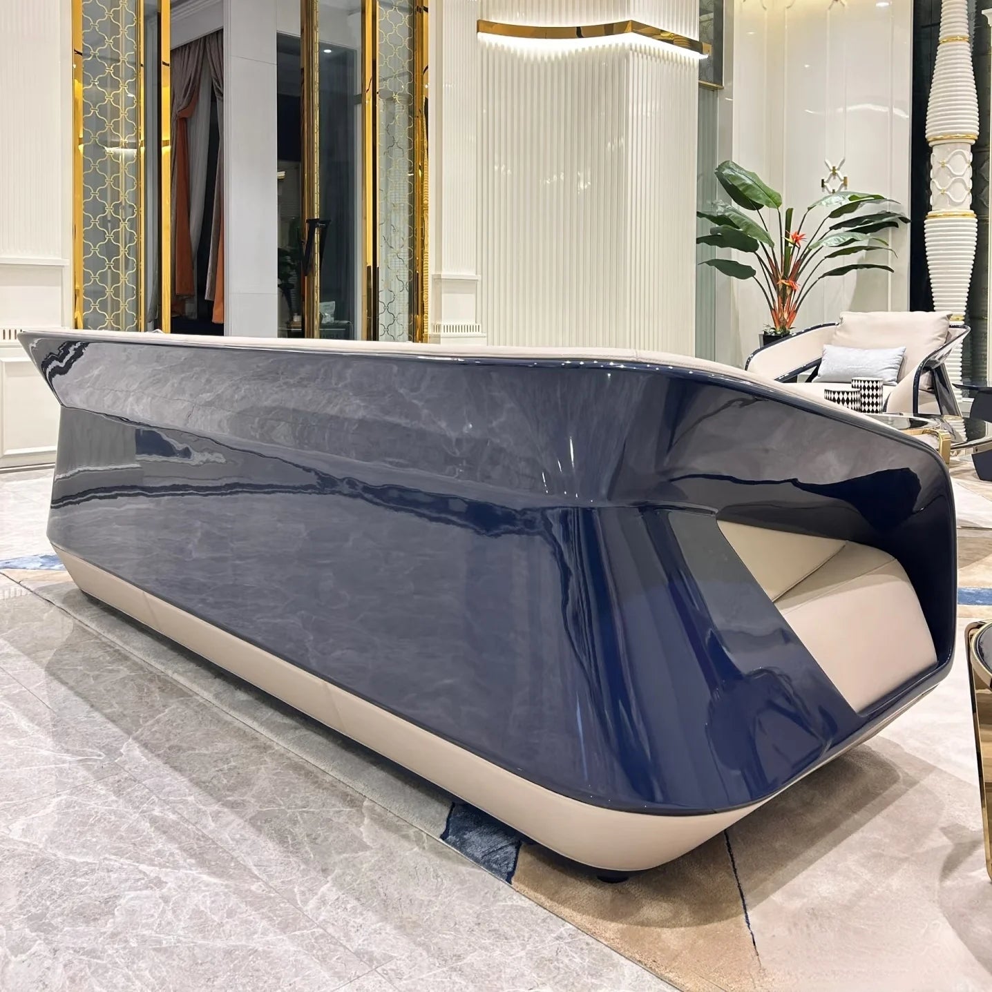 High-End Customizable Designer Luxury Sofa