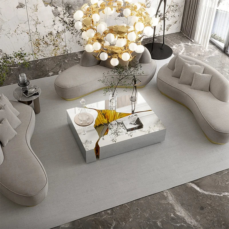 Luxury Modern Center Coffee Table