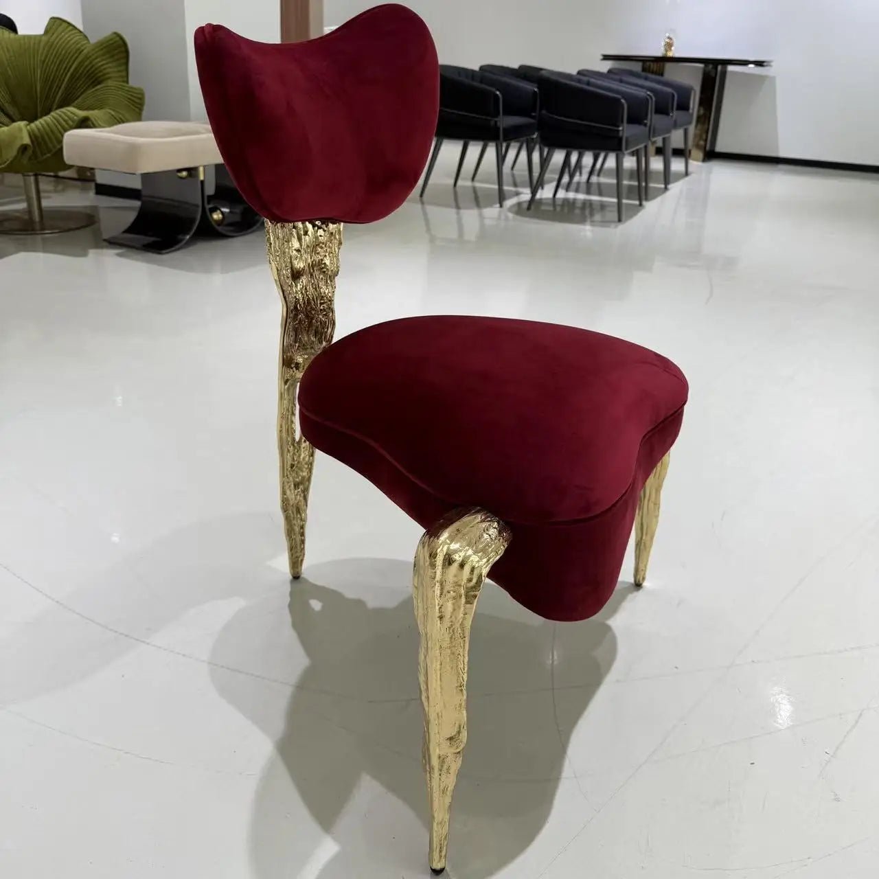 High-End Pure Copper Dining Chair