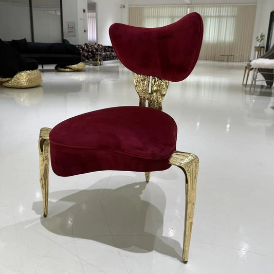 High-End Pure Copper Dining Chair