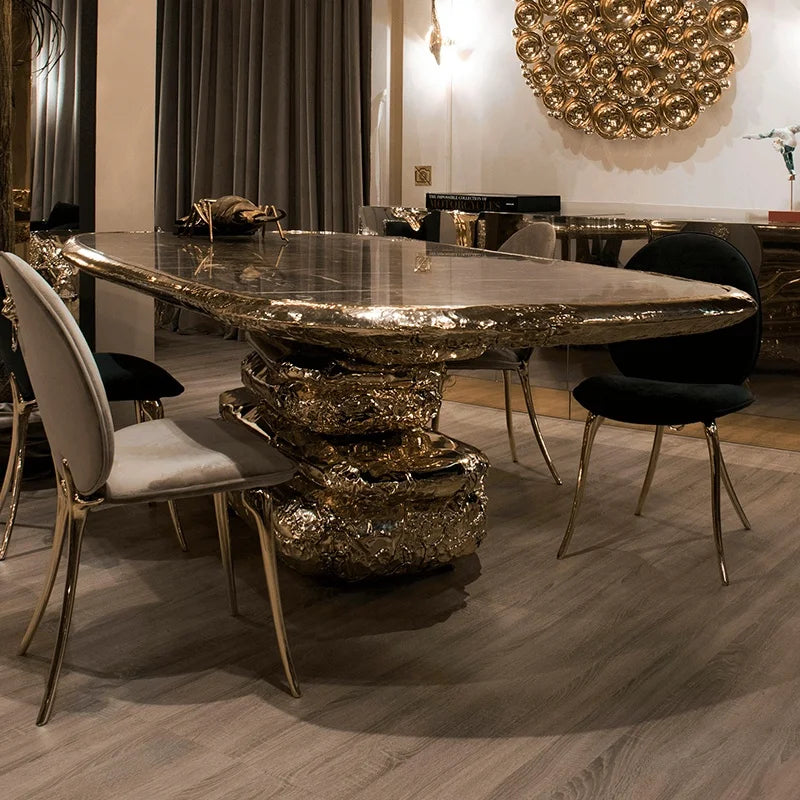 Modern Luxury Marble Dining Table