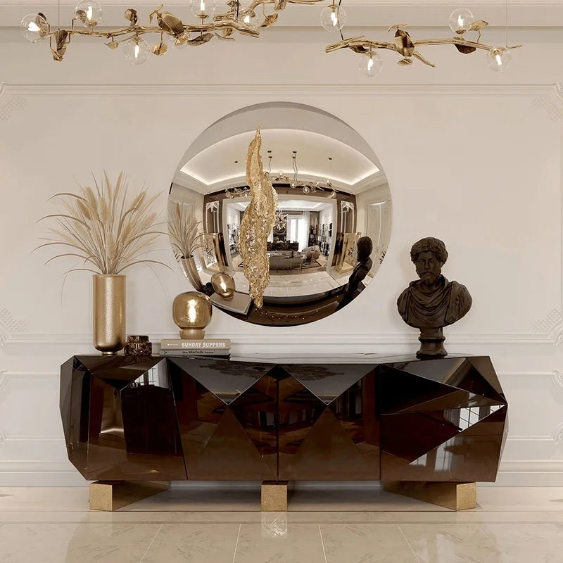 Large round Decorative Mirror