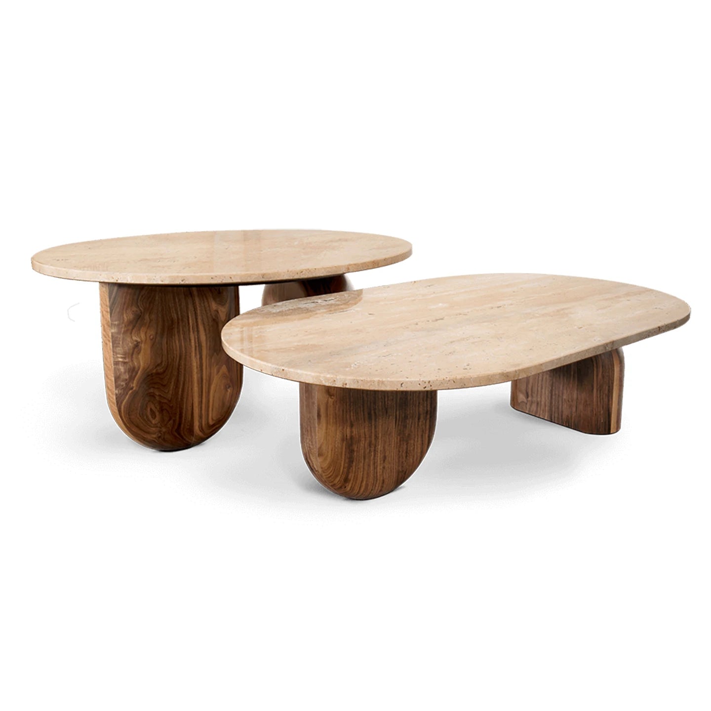 Designer Handmade Creative Natural Marble Oval Dining Table